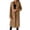 Khaki, variant on Wyzesi Black Denim Jacket Plus Size Women Oversized Women's Wool Coat Blouse Thin Coat Trench Long Jacket Ladies Slim Long Belt Elegant Overcoat Outwear Winter Trench Coat Girls
