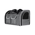 thumbnail image 2 of facefd Pet Cat Carrier Backpack Portable Dog Carrier Backpack for Traveling Camping Gray, 2 of 8