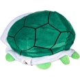 thumbnail image 2 of Jinsinto Original Reversible Turtle Plush Toy | Patented Design | Stress Relief Sensory Ignorance Toy | High Resolution Stock Photo | Green | Happy+Angry |, 2 of 5