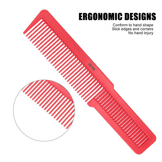 Styling 5pcs Professional Barber Shop Comb AntiStatic Haircut Massage Comb Hairdressing Tool
