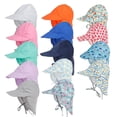 thumbnail image 3 of Summer Outdoor Sun Protection Beach Hat Protection Beach Hat Baby Breathable Mesh Cap Kids Cute Visor Cap for Outing Children, 3 of 6
