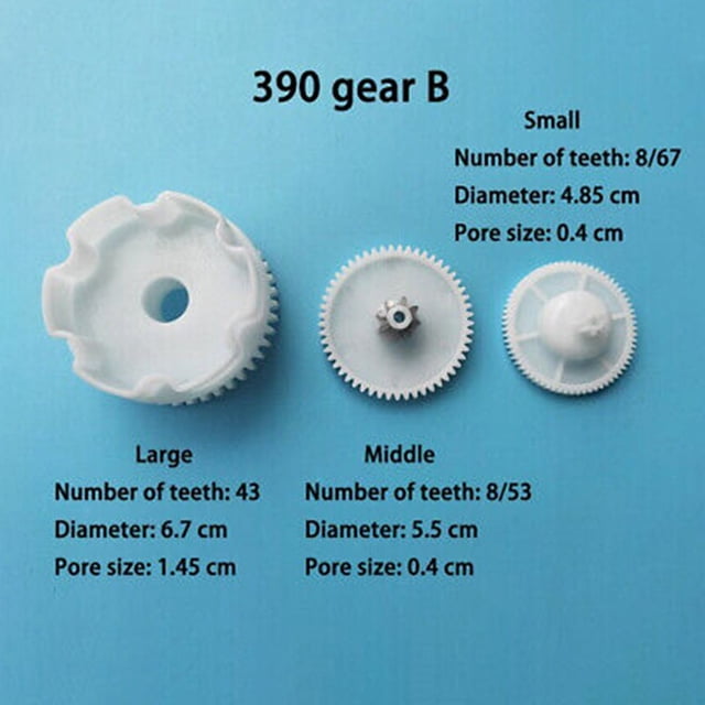 Plastic Gear for Gearbox 550 and 390 Children'S Electric Car Kid Ride On Toy Car