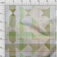 thumbnail image 3 of oneOone Cotton Silk Light Green Fabric Check Craft Projects Decor Fabric Printed By The Yard 42 Inch Wide, 3 of 4
