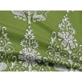 thumbnail image 5 of oneOone Rayon Green Fabric Block Fabric For Sewing Printed Craft Fabric By The Yard 56 Inch Wide-5C, 5 of 5