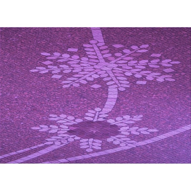 Ahgly Company Machine Washable Indoor Rectangle Transitional Crimson Purple Area Rugs, 5' x 7'