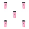 thumbnail image 1 of kurtrusly Reusable Thermal Cup Eco-Conscious Choice For Better Tomorrow Convenient pink 500ml 5Set, 1 of 6