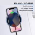 thumbnail image 4 of Amdohai 10W Wireless for iOS/Android Phones Fast Charging Pad Multi, 4 of 7