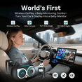 thumbnail image 2 of Ottocast 2026 New Cabin Care Wireless CarPlay Adapter Camera, 2 of 11