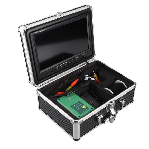 Underwater Fishing Camera, Fish Finder, Color Screen Fish Finder, High Definition Fish Finder, 9in for Outdoor Detachable Fishing