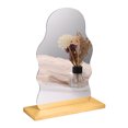 thumbnail image 1 of CEHVOM Fashion Irregular Acrylic Mirror Desktop Desktop Makeup Mirror Clearance, 1 of 6