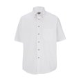 thumbnail image 1 of Men's Big And Tall Button Down Poplin Shirt, WHITE, 6XLT, 1 of 1