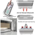 thumbnail image 5 of Large Flat Mop, Microfiber Mop 360 Rotating Dust Mop with Dewatering Scraper, Large Flat Mop for Wet Dry Use, Adjustable 130cm Handle with Microfiber Pads, 5 of 5