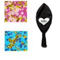 thumbnail image 1 of Birdeem Trousse de Révélation de Sexe, Ballons Noirs de 36 Po avec Confettis en Papier en Forme de Cœur pour Fête de Révélation de Sexe de Bébé, 1 of 1