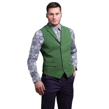THE JOKER Gilet de Complet Coupe Ajustée (Authentique)