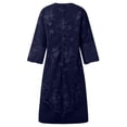 thumbnail image 3 of Womens Plus Size Evening Dress Lace Embroidery Two Piece Set Temperament Fit Dress, 3 of 5