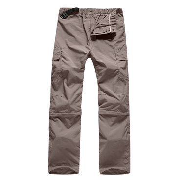 HKEJIAOI Cargo Pants for Men Men Solid Casual Button Zipper Multiple Pockets Outdoor Straight Type Fitness Pants Cargo Pants Trousers