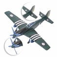 thumbnail image 4 of Milaget 1:48 Scale WWII Fighter Aircraft Model 4D Assembly Plane Model Kit for Adult and Green, 4 of 4