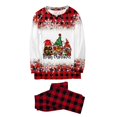 thumbnail image 4 of Pyjama de Noël Automne Hiver Joyeux Noël Pyjama Animal pour Femmes Coton Bio Bébé Pyjama de Noël, 4 of 4
