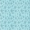 thumbnail image 1 of Ahgly Company Tapis de Zone Carré Électrique Bleu Lavable en Machine, 6 Pieds Carré, 1 of 7