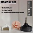 thumbnail image 3 of Knitting Machine Drill Attachment for Knitting Machine Adapter 3 Quick Knit for 22 40 48, 3 of 7