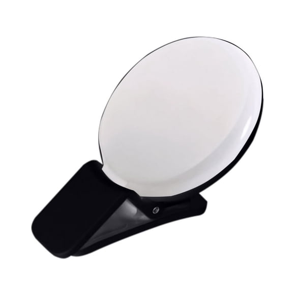 LNGOOR Lumière Selfie pour Téléphone Lumière Selfie pour Téléphone avec 3 Températures de Lumière Lumière Led Éclairage pour Téléphone Cellulaire Ordinateur Portable Éclairage de Photographie Pince Rechargeable Lumière Selfie pour Téléphone