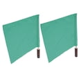 thumbnail image 2 of Sports Referee Flag, Competition Linesman Flag Linesman Flag  For Sports Competition For Referee Red,White,Yellow,Green, 2 of 8