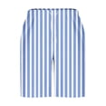 thumbnail image 3 of Plebaso Beach Shorts for Men Print Elastic Waist Drawstring Casual Shorts Lightweight Mens Summer Shorts, 3 of 5