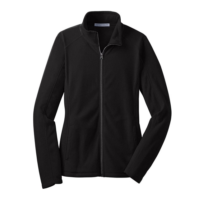 Port Authority Ladies Microfleece Jacket, Black XS