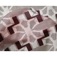 thumbnail image 4 of oneOone Silk Tabby Fabric Geometric Kasuri Print Fabric By The Yard 42 Inch Wide, 4 of 4