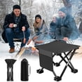 thumbnail image 1 of Birdeem Tabouret Pliant Portable pour l'Extérieur, Compact et Léger avec Sac de Rangement, Conception à Pliage Rapide en 1 Seconde pour le Camping, la Pêche, les Activités de Randonnée, 1 of 9