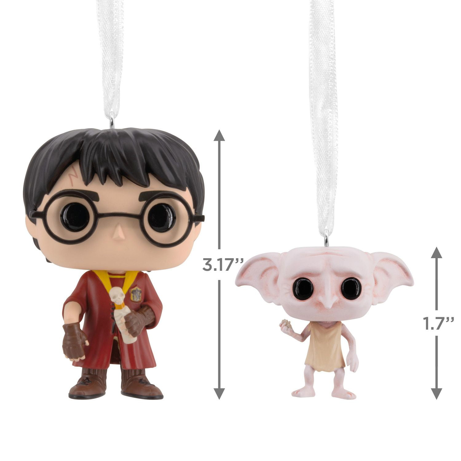 Décorations Hallmark de Noël (Harry Potter et Dobby, Funko POP!), ensemble de 2 décorations