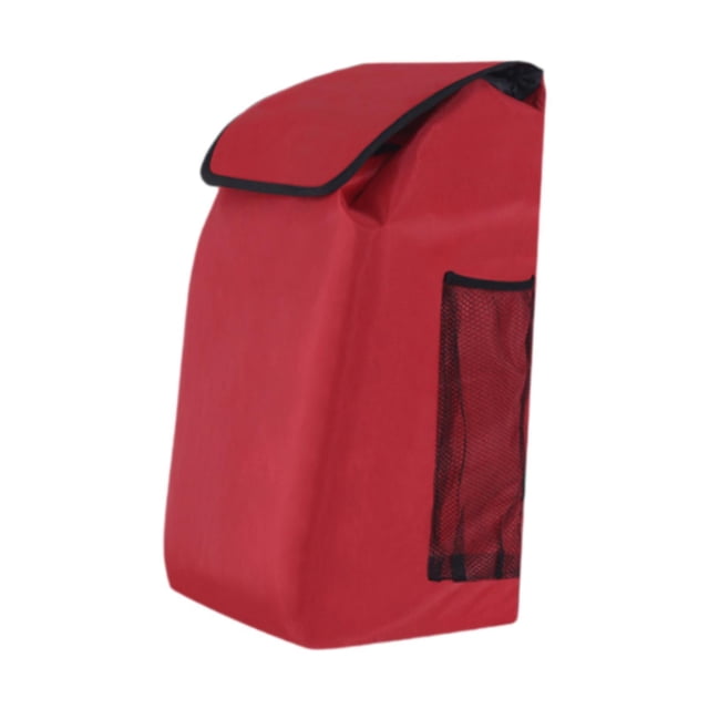 Rongfmy Sac de Chariot de Magasinage Grande Capacité Réutilisable Portable Imperméable Pliable Diable Rouge