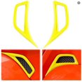 thumbnail image 1 of 2pcs Car Wheel Eyebrow Side Air Inlet Cover Sticker Trim For Jeep JL Gladiator JT 2018+ Air Conditioning Vent Outlet Decoration, 1 of 7