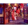 thumbnail image 4 of Barbie Signature Nouvel An chinois, Brune avec Robe Qipao en Satin Rouge et Accessoires, 4 of 6