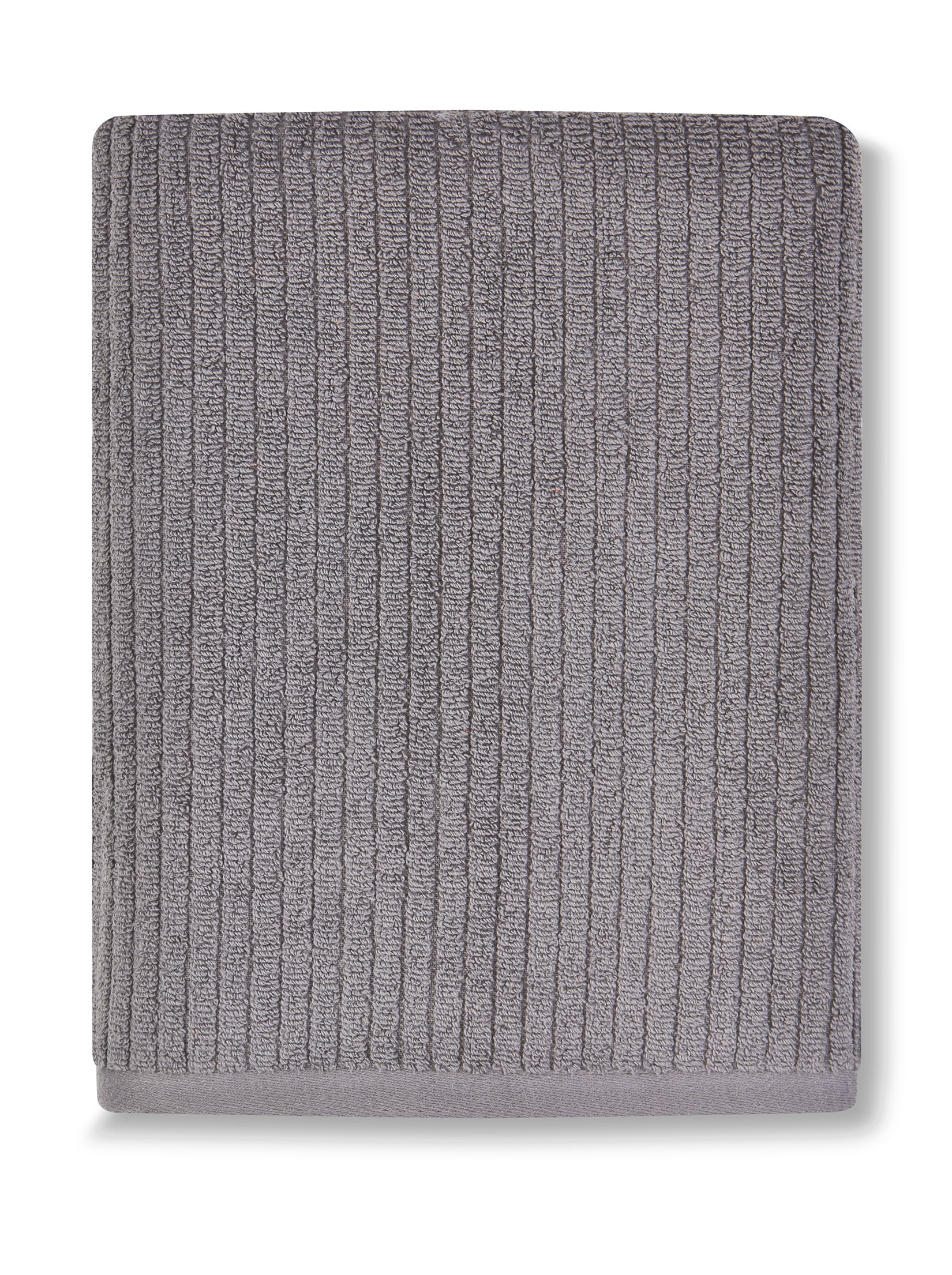 Splendor Home Serviette de Bain sans torsion 600GSM, séchage rapide, 76x147cm, gris foncé