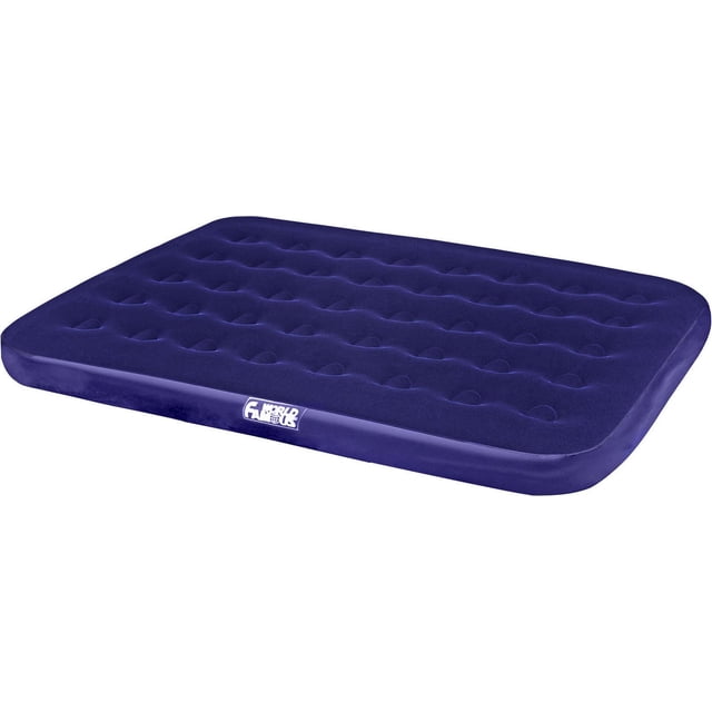 World Famous Velour Top Double Air Bed