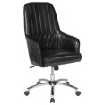 thumbnail image 1 of Albi Home and Office Upholstered High Back Chair in Beige Fabric, 1 of 4