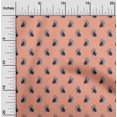 thumbnail image 1 of oneOone Silk Tabby Fabric Paisley Block Printed Craft Fabric BTY 42 Inch Wide, 1 of 4