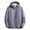 Grey, variant on Pisexur Mens Winter Jacket Men's Solid Color Zippered Pockets Fashionable Standing Collar Lightweight Business Down Jacket Mens Puffer Jacket Winter Coats for Men Plus Size Jackets