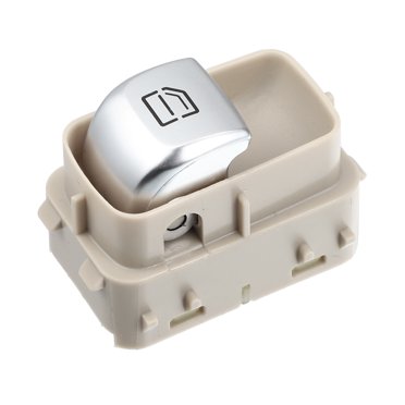 Unique Bargains Interrupteur de Fenêtre avant Droit A2059051513 A2057371000 pour Mercedes-Benz C300 15-20 Beige