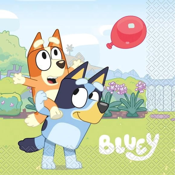 Serviettes de déjeuner Bluey 16ct