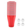 thumbnail image 3 of Hexcup, Hexcup Ensemble de Gobelets de Jeu Rouge Beer Pong pour Fête, 3 of 8