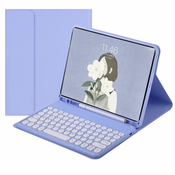 Étui Clavier pour iPad Pro 11 Pouces 1re/2e Génération iPad Pro 11 Pouces 2020/2018 Clavier Bluetooth Détachable avec Porte-Crayon