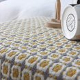 thumbnail image 4 of Couverture de Sofa Simple Vent Jaune à Carreaux Chaude Jeté de Lit de Sofa avec Franges à Pampilles pour Chambre Maison, 4 of 5