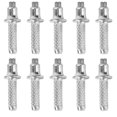 thumbnail image 1 of CIMAXIC 10 Pcs Embout de Tige de Remplacement en Acier Tungstène pour Bâton de Randonnée, 1.22"X0.2"X0.2", 1 of 5
