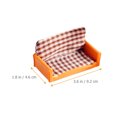 thumbnail image 4 of 1 Set of Mini House Furniture Model Mini Sofa Table Floor Lamp Mini House Ornament, 4 of 8