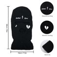 thumbnail image 2 of Masque de visage d'hiver doux, Masque de couverture chaude chaude pour le ski, 2 of 8
