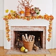 thumbnail image 3 of Birdeem Halloween Decorations for Home, Outside Halloween Decorations, Halloween Decorations Simulated Maple Leaves Halloween Simulation Green Plants Bar Home Garden Decorations, Home Bar Furniture, 3 of 6