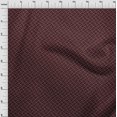 thumbnail image 4 of oneOone Cotton Flex Maroon Fabric Abstract Sewing Material Print Fabric By The Yard 40 Inch Wide, 4 of 4