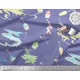 thumbnail image 3 of Soimoi Rayon Fabric Damask Ethnic Printed Fabric 1 Yard 56 Inch Wide, 3 of 3